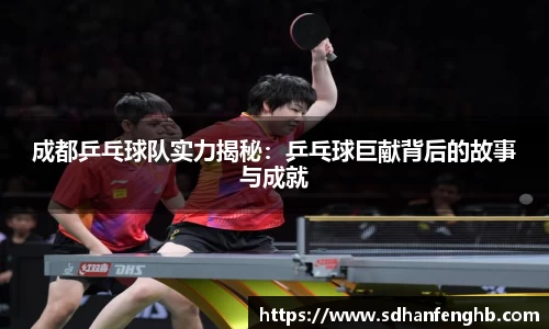 成都乒乓球队实力揭秘：乒乓球巨献背后的故事与成就